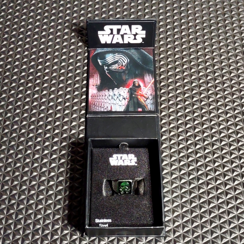 Star Wars Stormtrooper Stainless Steel Ring Size 10